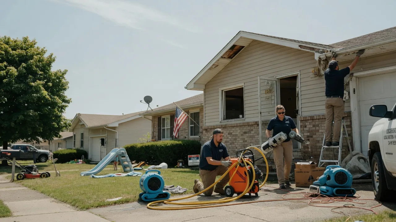 Water Damage Restoration in Burns, TN near me